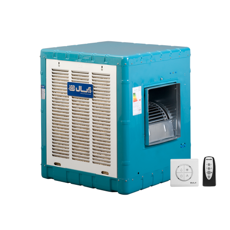 کولر آبی آبسال پشت بامی (مجهز به کلید الکترونیک و ریموت) مدل AC35R