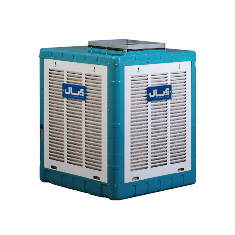 کولر آبی آبسال 3800 خروجی از بالا مجهز به کلید الکترونیک مدل AC38R